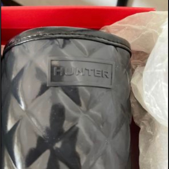 Hunter quilted refined gloss boots - Picture 3 of 7